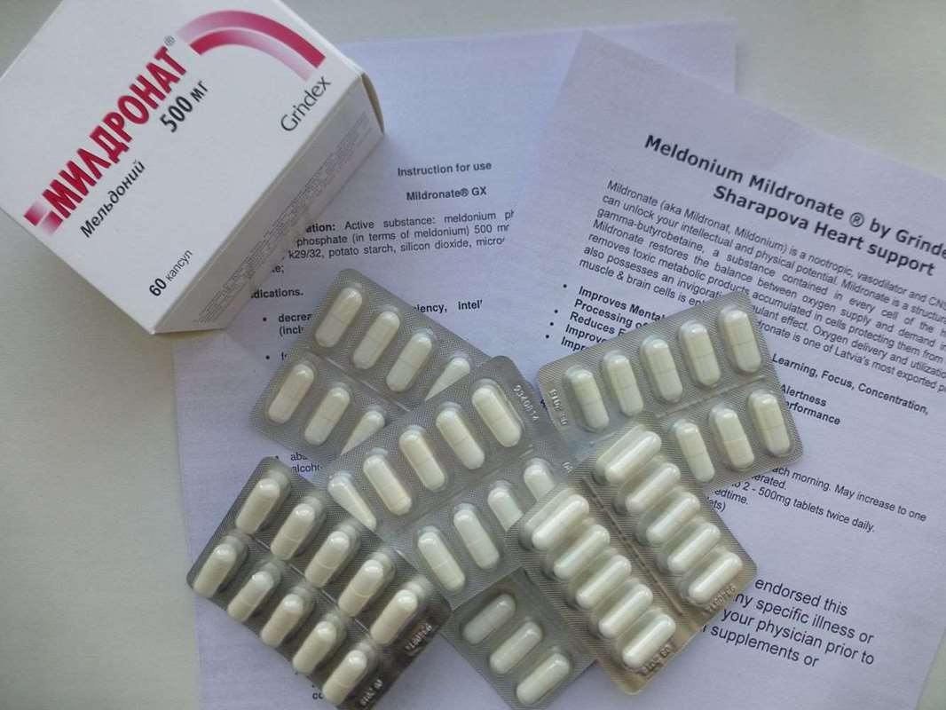 Mildronate Meldonium 500 mg