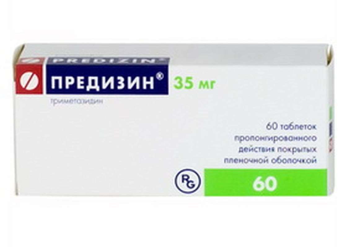 Predizin (Trimetazidine) 35mg 60 pills buy antihypoxanth online