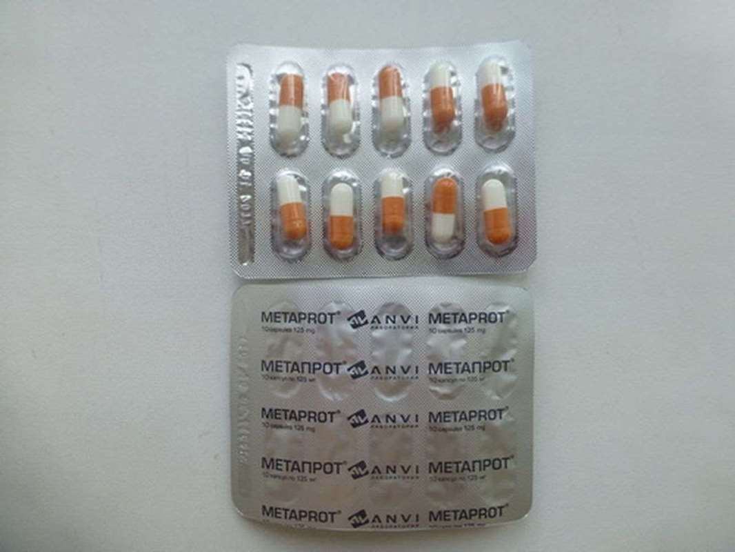 Metaprot (Metaprote, Bemitil) 125mg 20 pills buy online