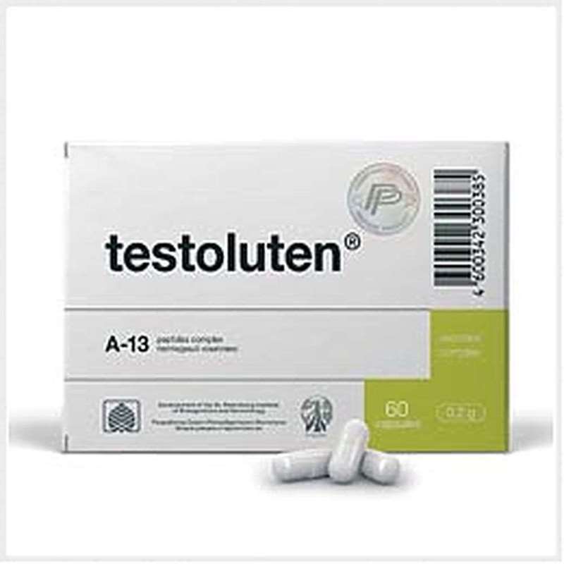 Testoluten intensive 1 month course 180 capsules buy natural testicular peptides
