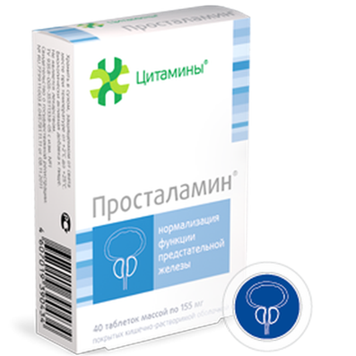 Prostalamin bioregulator of prostate 40 pills buy cytamins